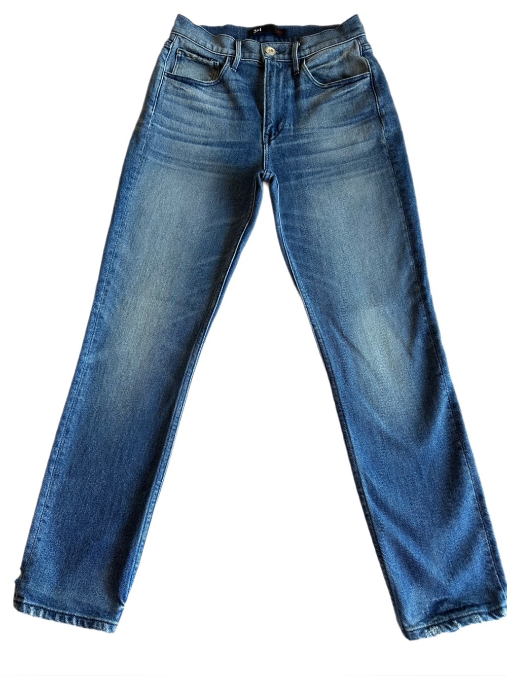 3x1 NYC Shelter Straight Leg Jeans Vedder Wash Size 26